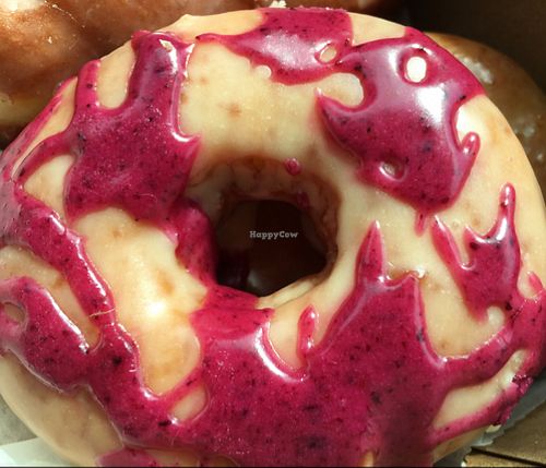 v blueberry lemon vegan donut at Buttermilk Bake Shop in Petersburg
