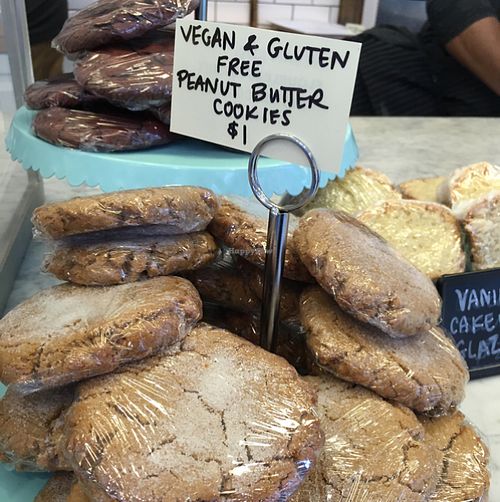 vegan cookies  at Buttermilk Bake Shop in Petersburg