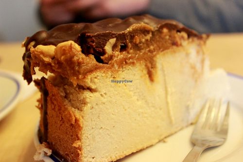 snickers cake at Vege Bistro - Polish Vegan Food in Warsaw