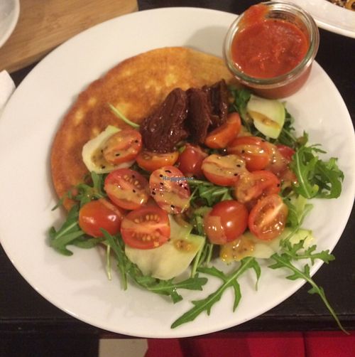  yummie omlette at Vege Bistro - Polish Vegan Food in Warsaw