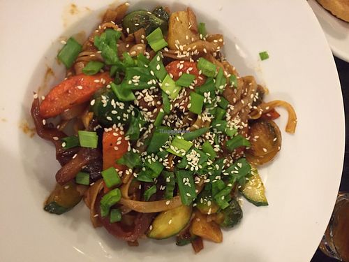 veggie pasta at Vege Bistro - Polish Vegan Food in Warsaw