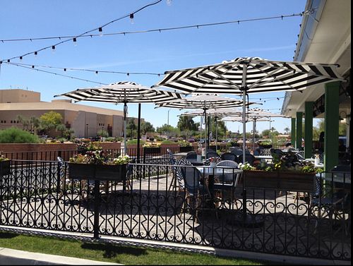 nice, large patio  at Flower Child in Scottsdale