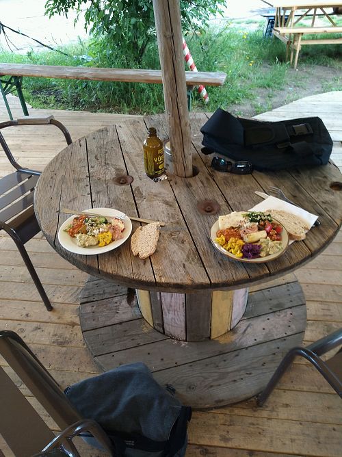 brunch op dok te gent at Lokaal in Ghent