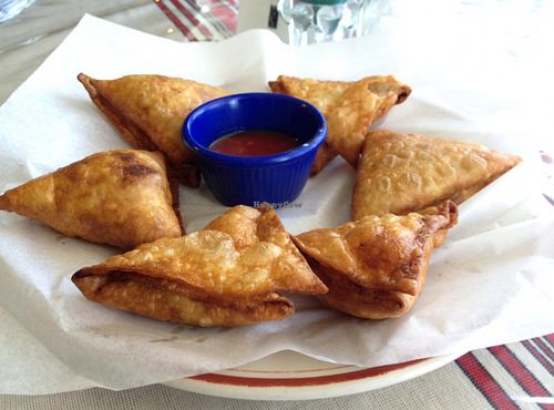 Veggie Sambussas at Gojo Ethiopian in Phoenix