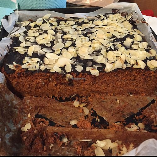 Vege Kiosk shop - sugar and gluten free vegan cake! at BioBazar in Warsaw