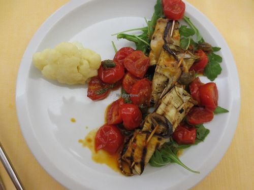 Example for vegan food served at Hotel St. Moritz at Hotel St. Moritz in Rimini