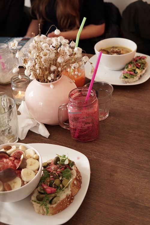 yoghurt, soup & bread at Anat in Groningen