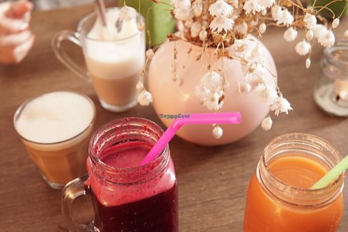 coffee & juices at Anat in Groningen