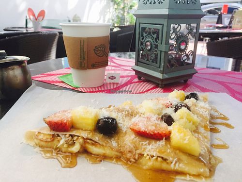 yummy crepes! oh, how I have missed crepes!  at Plant Theory in Miami