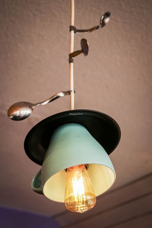 lamp at Eldur og Is - Fire and Ice in Reykjavik