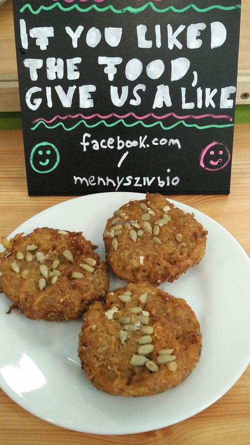 Pumpkin cake at Mennyorszag Szive in Budapest