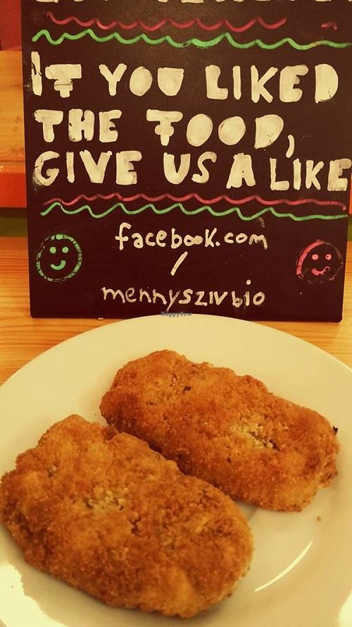Vegan nugget  at Mennyorszag Szive in Budapest