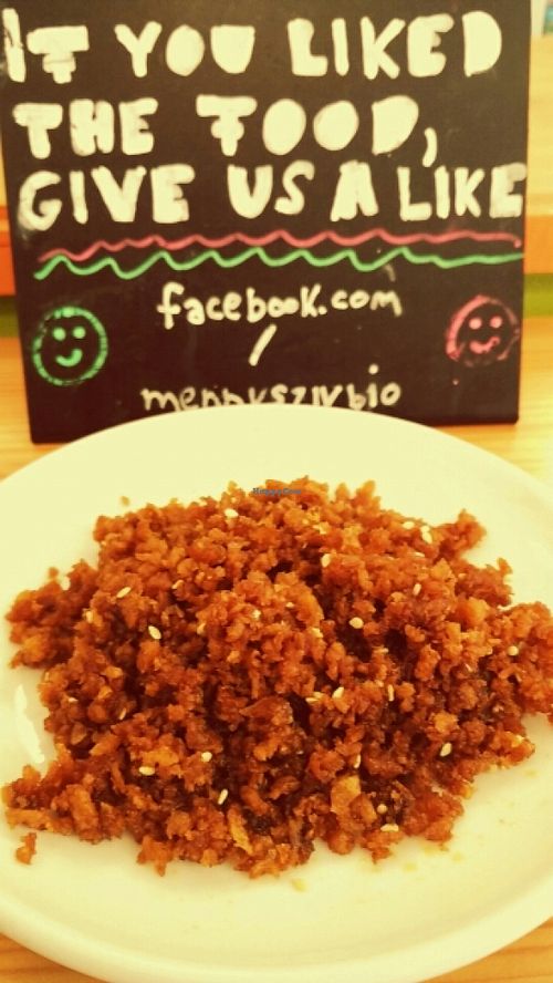 caramelized soya at Mennyorszag Szive in Budapest