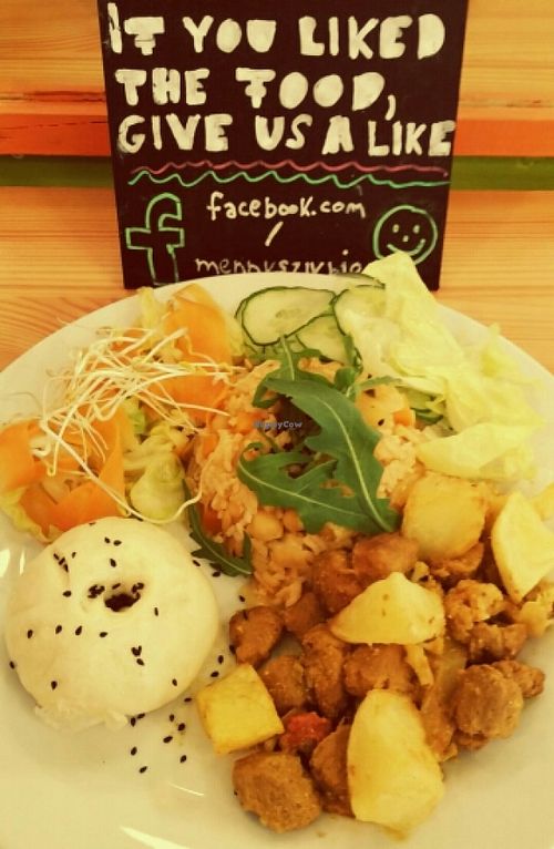 veganmeals at Mennyorszag Szive in Budapest
