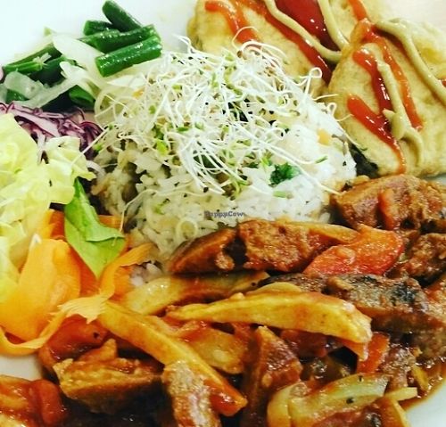 veganmeals at Mennyorszag Szive in Budapest