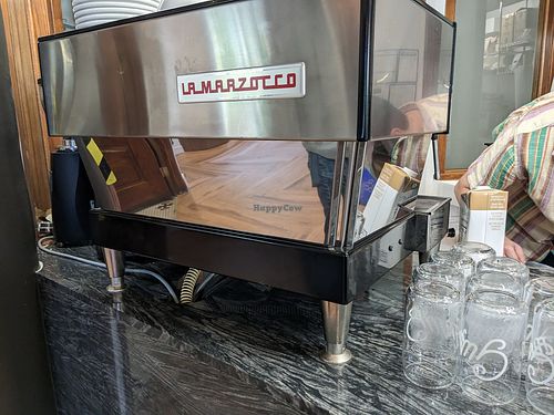 Proper espresso machine at Guru Donuts in Boise