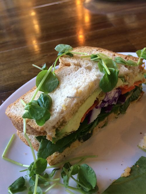  Veggie sandwich  at Millie's Living Cafe in Lynchburg