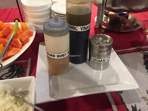 vegan dressing at Planet Vegis - Emilio Osmena in Cebu