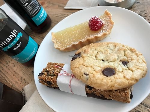 business lunch ;)  at Cafe Neundrei in Berlin