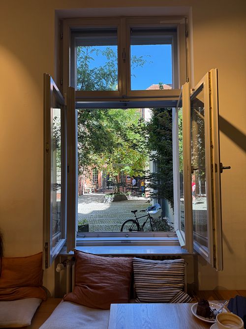 inside out at Cafe Neundrei in Berlin