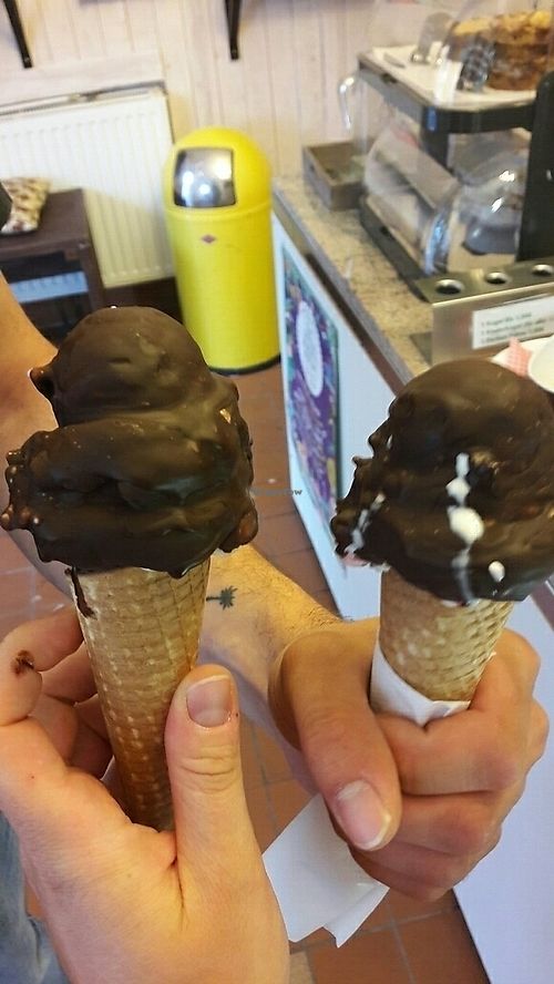Ice-cream to go with chocolate  at Eiskontor Berlin in Berlin