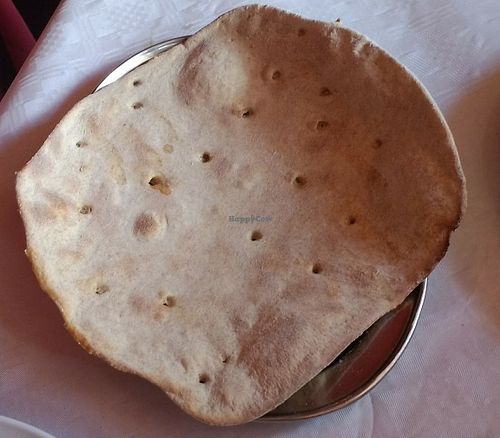 Vegan Roti  at India Palace in Copenhagen