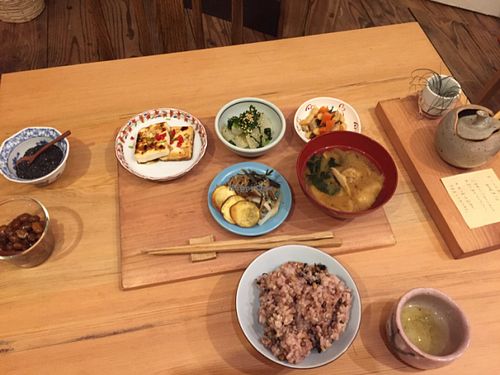 dinner at Itadaki Zen in Toyama