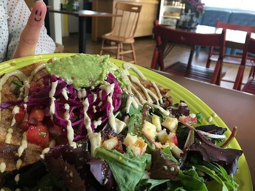 Daily specials and enchiladas at La Vida Veggie in Beaverton