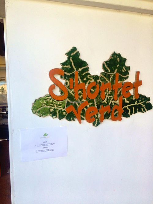 Logo marks the spot! at S'Hortet Verd & Supermarcado Ecológico in Sant Jordi