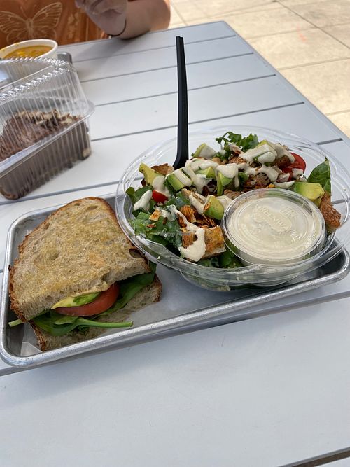 Pick 2: PLT Panini and All Kale Caesar Salad  at Kuka Juice in Greenville
