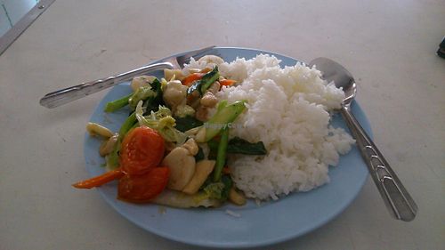 Thai Fried Rice with Veg at Tai Food in Chiang Rai