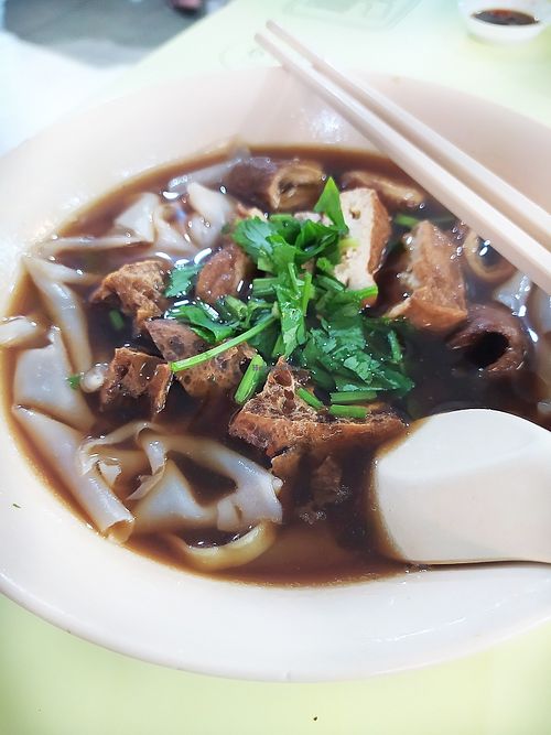 Kway Chap at Fo Xin Vegetarian 佛心素食 in Central Singapore
