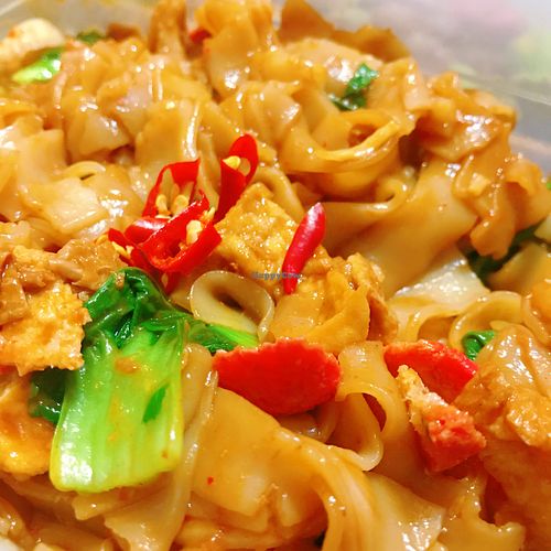 Fo Xin vegetarian- dry kuay tiao  at Fo Xin Vegetarian 佛心素食 in Central Singapore