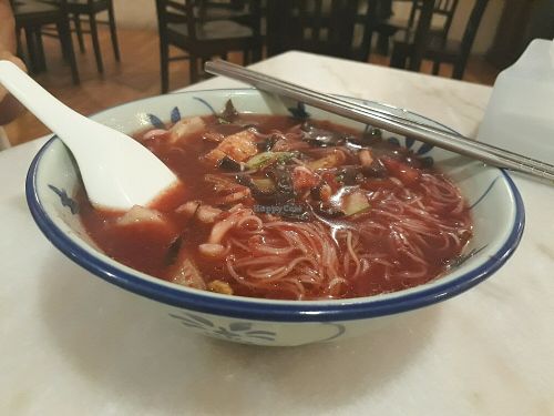 Noodle Dish at Yun Shan Ge Vegetarian House - Penang St in Penang
