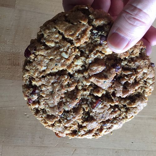 Oregon Trail cookie at Laughing Planet - Blair Blvd in Eugene