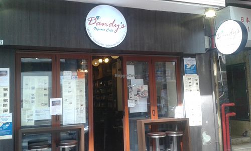 Front at Dandy's Organic Cafe in Hong Kong Island