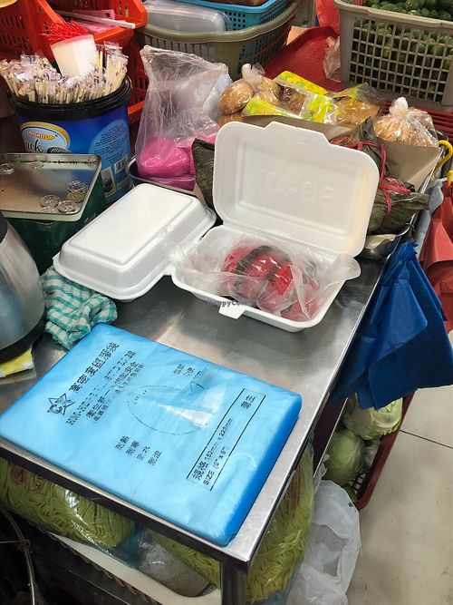 Snacks  at Ben Yuan Vegetarian in West Singapore