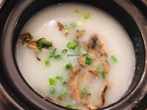 mushroom porridge at May Taste in Hanoi