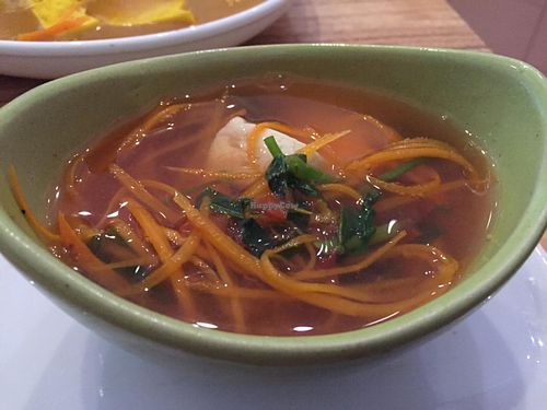 vegetable soup at May Taste in Hanoi