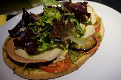 Bruschette Toad (vegan). at Le Dernier Bar avant la Fin du Monde in Paris