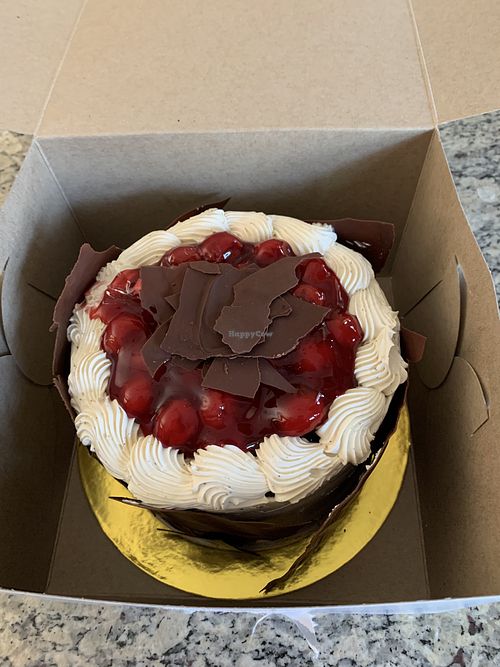 Black Forest cake  at Vogue Cakes in Vancouver