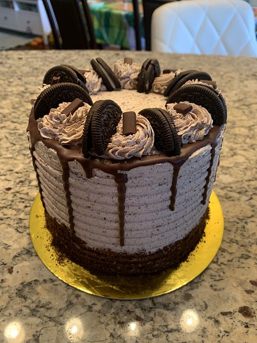 Cookies and cream cake   at Vogue Cakes in Vancouver
