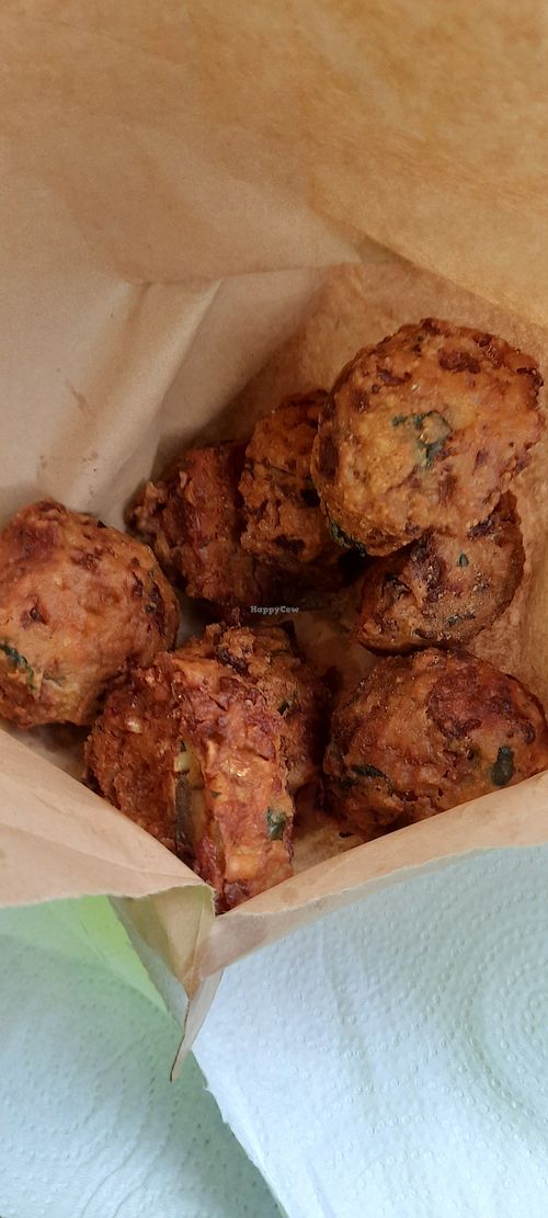 Pakoras at Green Mushroom in Newtown
