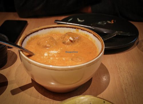 malai kofta at Green Mushroom in Newtown