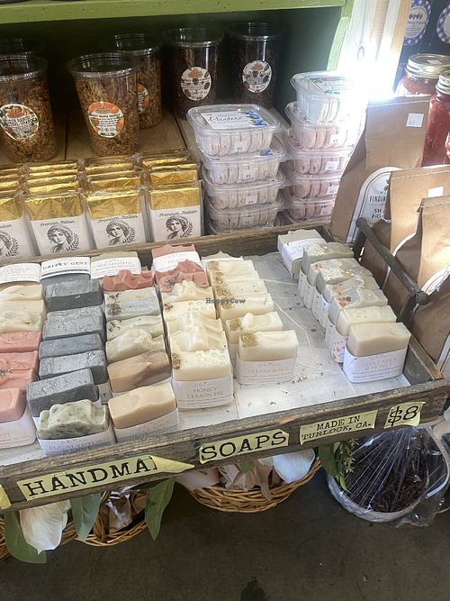Locally Made Soaps (Check Labels)  at Rodin Ranch Farmers Market in Modesto