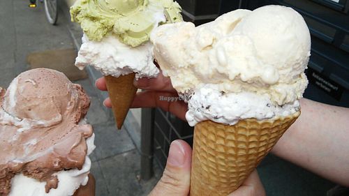 Lecker!!! at Vollmer's Eiscafe in Duisburg