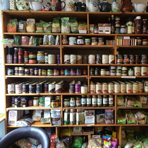 not enough eyes to see all the products :-) at SKY Delights in Nairn