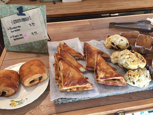 vegan pastries  at Cafe Tuyo in Montreal