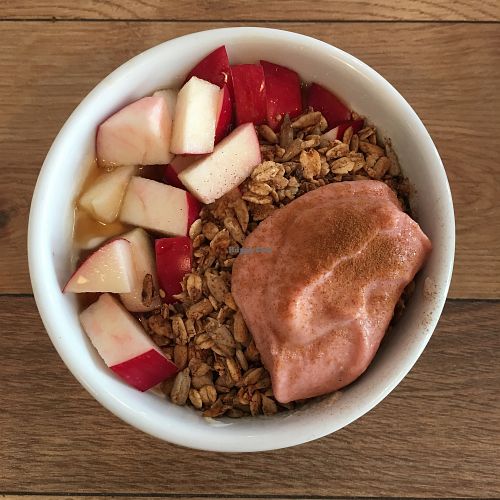 Bol de yogourt at Cafe Tuyo in Montreal