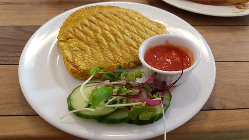 Jamaican chausson at Cafe Tuyo in Montreal